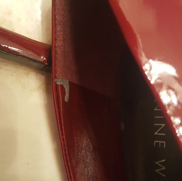 Nine West👠Rare Color Burgandy Moon - Picture 6 of 14